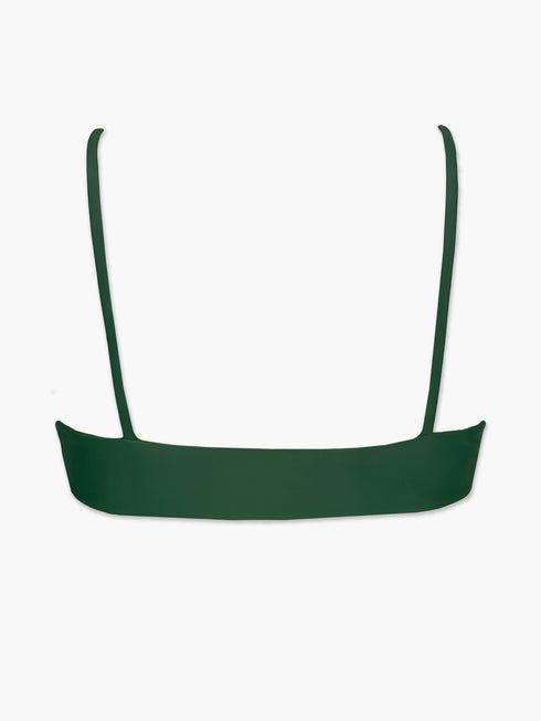 The Amelia Ruffle Edge Top - Juniper